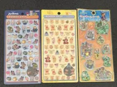 ディズニーボンボンドロップシールミニズートピア くまのプーさん 3枚セット