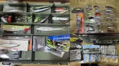 バス釣り引退セット 新品 中古 ルアー ワーム フックのサムネイル