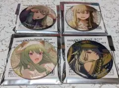 プロジェクトセカイ 草薙寧々 グリッター缶バッジ 4点セット