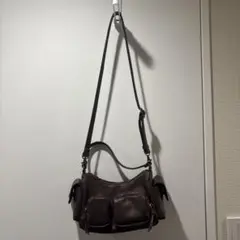 値下げ！GU レザータッチアウトポケットバッグ