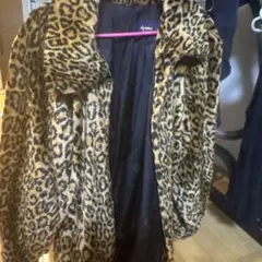 dennis basso ヒョウ柄ロングコート