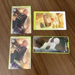 日野森志歩　ウエハースカードなど4枚セット