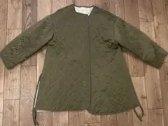 ジャガード ジャケット 中綿