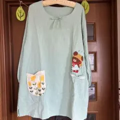 coco様専用　保育士くまのがっこう スモック