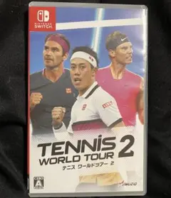 テニス ワールドツアー 2 -Switch 実在選手38名登場！錦織圭も！！