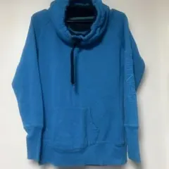 Calvin Klein 青 フード付きパーカー XS