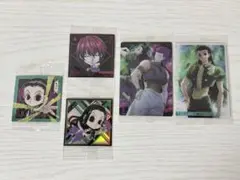 hunter×hunter ヒソカ イルミ ウエハース シール カード