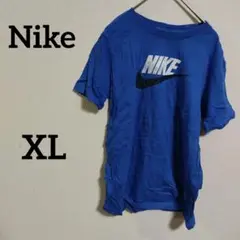 Nike 青 Tシャツ ロゴプリント　ブルー