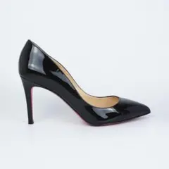 EU38.5 Christian Louboutin 黒 ハイヒール 箱付美品のサムネイル