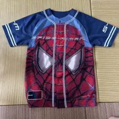 スパイダーマン　ポリエステルシャツ