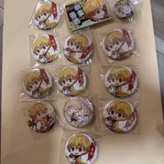 鬼滅の刃　我妻善逸　缶バッジ　まとめ売り　13点セット