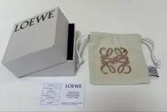 【新品未使用】LOEWE ロエベ アナグラムブローチ　ローズゴールドのサムネイル