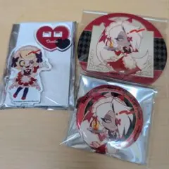 チャーリー　ヴァギー　ハズビンホテル　アクスタ　缶バッチ　コースター　アニカフェ