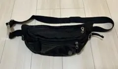 【希少】オロビアンコ　レザー＆ナイロン製ボディバッグ　黒