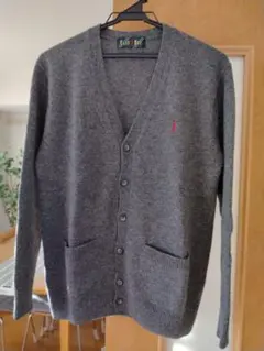 【正規品】East Boy 　イーストボーイ　カーディガン　ウール　グレー　9号