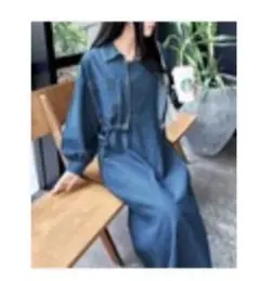 最終値下げ】】デニムジャケット・ドレスセット