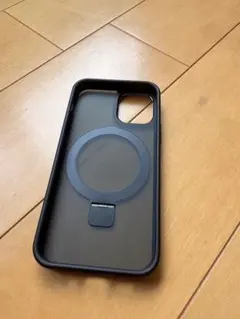 MagSafe対応 iPhone12 miniケース スタンド機能付き ブラック