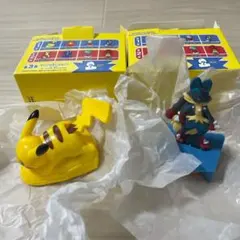 マクドナルド　ピカチュウ ルカリオ フィギュアハッピーセット