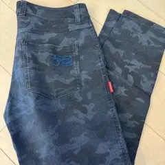 《ROSASEN ロサーセン》メンズ ゴルフウェア デニム迷彩パンツ　79