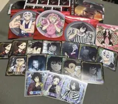 鬼滅の刃 纏め売り シール コースター 缶バッジ