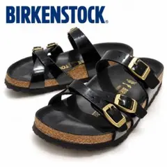 BIRKENSTOCK ビルケンシュトック 3連バックル ブラック23 エナメル
