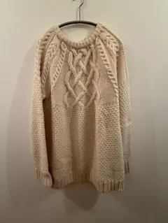 アメリカンラグシー　ケーブルニット　ベージュ