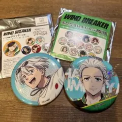 WIND BREAKER 梅宮　缶バッジセット