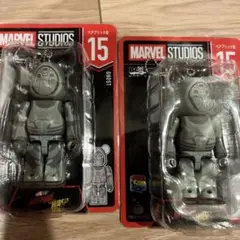 MARVEL STUDIOS Happyくじ ベアブリック15　GHOST 2個