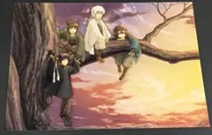 銀魂　イラストカード 幼少期　攘夷志士 特典 gintama