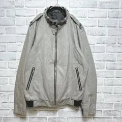 【シップス】ブルゾン ジャンパー フルジップアップ チェック柄 メンズ M相当