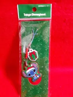 TOKYO DISNEY LAND　ストラップ  携帯電話クリーナー　スティッチ