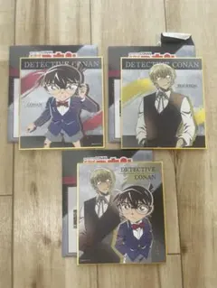 新品 名探偵コナン 色紙 安室透 江戸川コナン