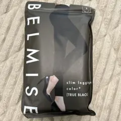 BELMISE スリムレギンス L TRUE BLACK