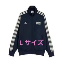 L adidasxOasis LIVE25 トラックトップ ネイビー　日本限定