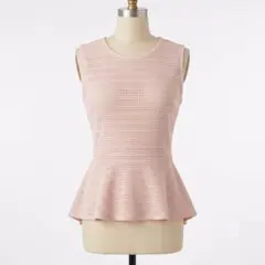 BCBGMAXAZRIA ペプラム ノースリーブ トップスのサムネイル