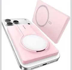 モバイルバッテリー 5000mAh 軽量 ワイヤレス 持ち運び充電器のサムネイル