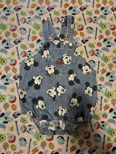 《美品✨》ミッキーマウス　コーデュロイサロペット　コットン　ヴィンテージ 2025年最新】サロペット ミッキーの人気アイテム - メルカリ