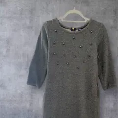 BURBERRY BLUE LABEL七分袖 スウェットワンピース 38