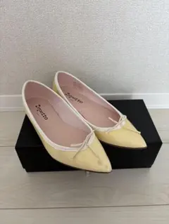 Repetto バレエシューズ エナメル ピンク - メルカリ
