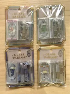 クーリア 正規品 グラスパーラー ステッカー 4種セット