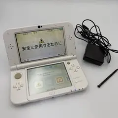Newニンテンドー3DS LL 本体 上IPS液晶 動作品 パールホワイト