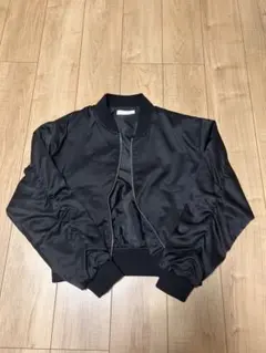 【最終値下げ】CECIL McBEE ブラック MA-1ジャケット