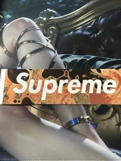 Supreme Blood and Semen BOX LOGO ステッカー