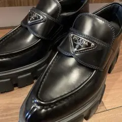PRADA モノリス ローファー ブラックのサムネイル