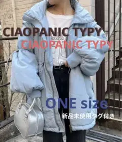 CIAOPANIC TYPY ライトブルー ダウンジャケット ONEサイズ