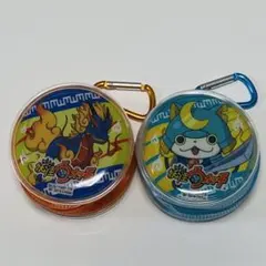 妖怪ウォッチ ビニールポーチ カラビナ付き コインケース2個セット