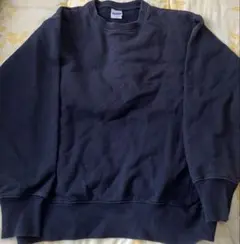 【美品】heavy weight ネイビースウェット　Lサイズ