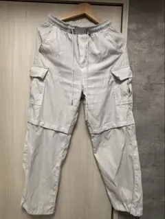 ホワイト カーゴパンツ Mサイズ