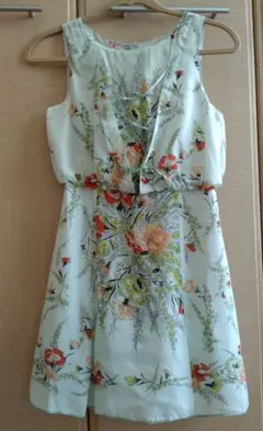 ジルスチュアートJILLSTUART ミニワンピース 花柄