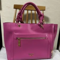 Samantha Thavasa ピンク ハンドバッグのサムネイル